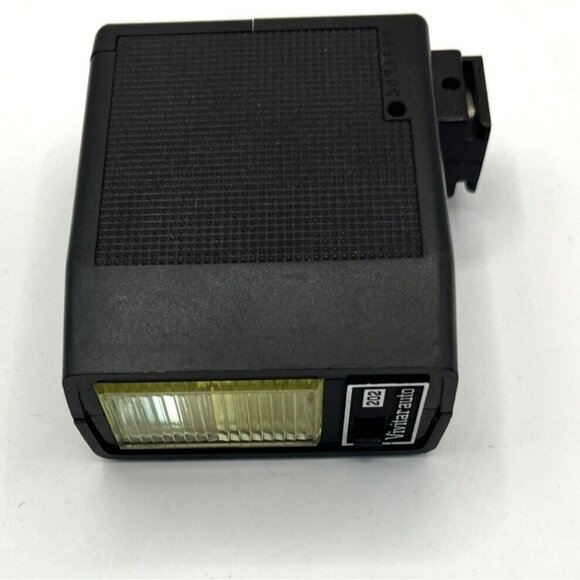 Vivitar 202 Flash Unit W/ Manual Settings For Classic Cameras 3" x 2.5" Blk 58i - Picture 5 of 5